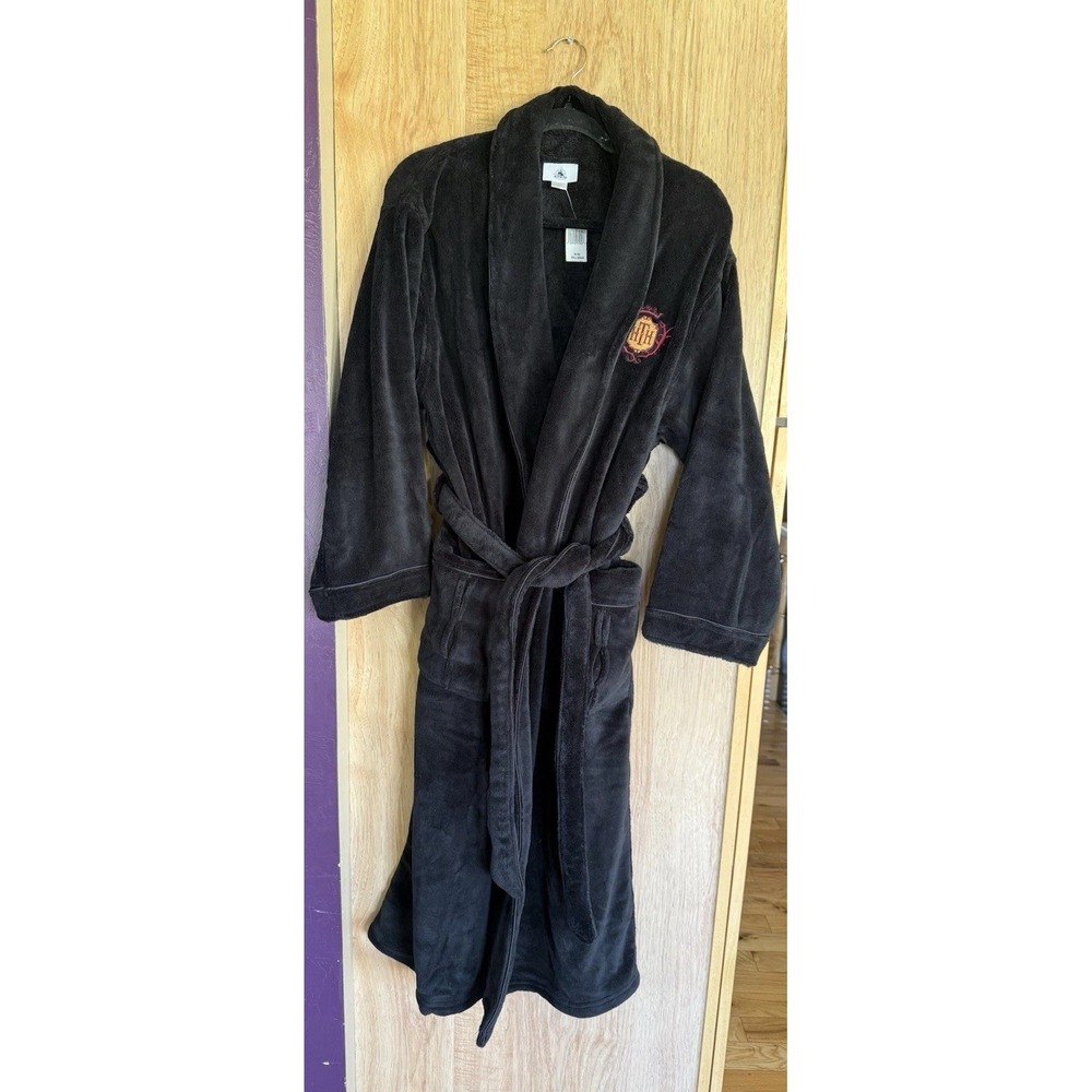 Disney Parks Hollywood Tower of Terror TOT Hotel Black Robe Adult L/ XL NWT